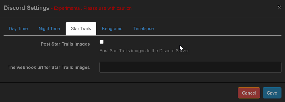 Discord Settings